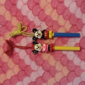 Vintage Mickey Mouse & Minnie Mouse Pens ( No Ink)